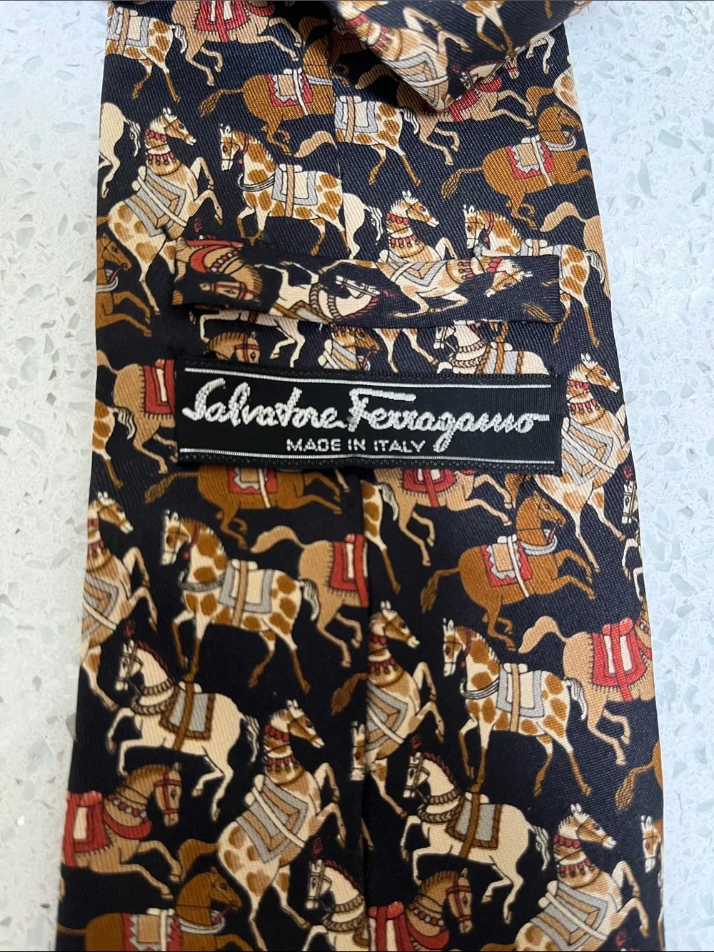Salvatore Ferragamo italian silk